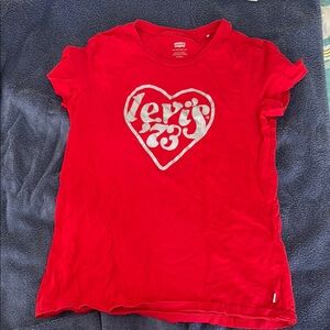 Levi's Women’s Red Heart Graphic T-Shirt